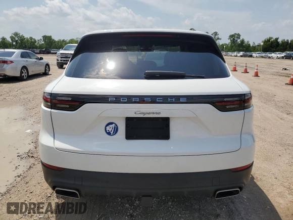 2020 Porsche Cayenne with VIN WP1AA2AYXLDA07163, listed as a Copart auction lot 44260315 with 22,207 mi miles and Salvage title. Bid and sale history available at DreamBid. Image 6.