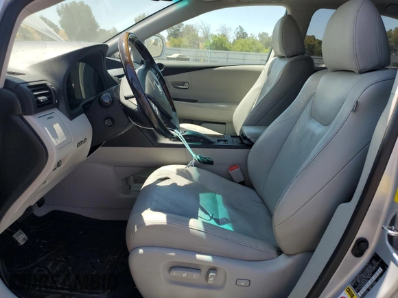2011 Lexus RX 350 with VIN 2T2BK1BA7BC104102, listed as a Copart auction lot 65045435 with 125,374 mi miles and Salvage title. Bid and sale history available at DreamBid. Image 7.