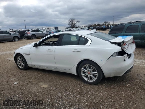 2019 Jaguar XE 25t Premium with VIN SAJAD4FX0KCP49257, listed as a Copart auction lot 87931355 with 72,014 mi miles and Salvage Title. Bid and sale history available at carsss.com. Image 2.