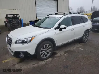 2017 Subaru Outback Touring with VIN 4S4BSATC7H3402229, listed as a Copart auction lot 88716185 with 46,436 mi miles and Salvage Title. Bid and sale history available at carsss.com. Image 1.