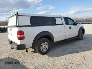 2005 Ford F-150 XL with VIN 1FTRF12W05NB08240, listed as a Copart auction lot 42411995 with 333,955 mi miles and Salvage Title. Bid and sale history available at carsss.com. Image 3.