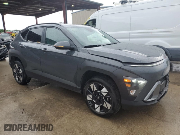 2025 Hyundai Kona SEL with VIN KM8HBCAB5SU215444, listed as a Copart auction lot 54619815 with 13,095 mi miles and Clean Title. Bid and sale history available at carsss.com. Image 4.