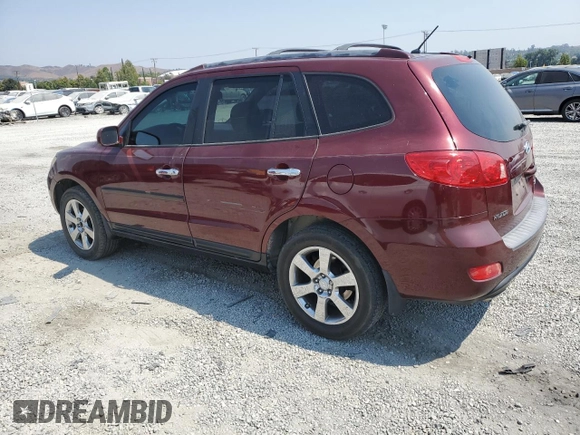 2007 Hyundai Santa Fe SE with VIN 5NMSH13E97H022541, listed as a Copart auction lot 64692595 with 172,748 mi miles and Salvage title. Bid and sale history available at DreamBid. Image 2.