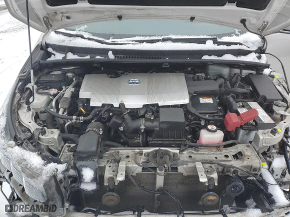 2021 Toyota Prius Prime LE with VIN JTDKAMFP2M3175386, listed as a Copart auction lot 45043115 with 339,692 mi miles and Salvage Title. Bid and sale history available at carsss.com. Image 11.
