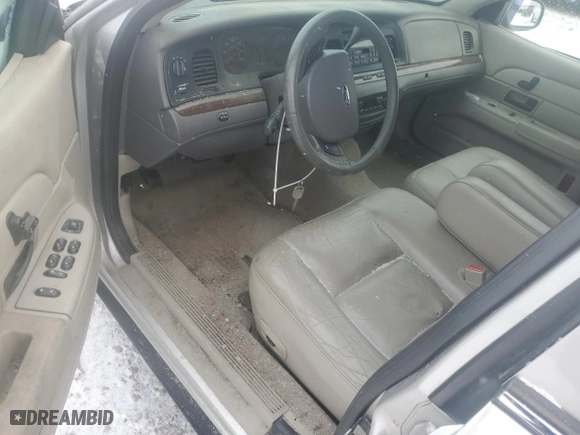 2006 Ford Crown Victoria LX with VIN 2FAFP74W56X134371, listed as a Copart auction lot 84034564 with 0 mi miles and Salvage Title. Bid and sale history available at carsss.com. Image 8.