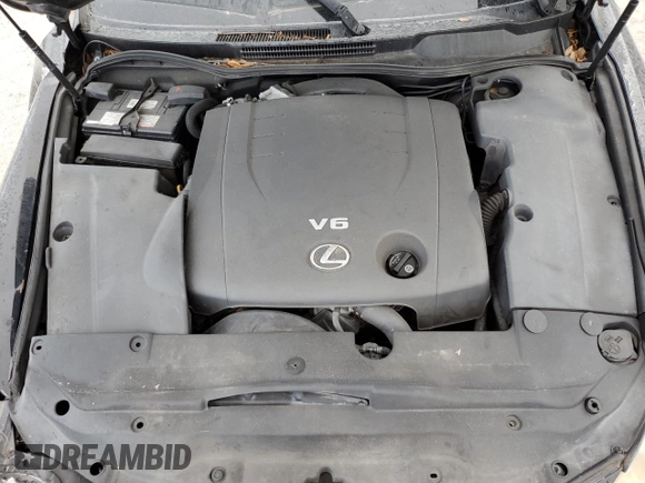 2010 Lexus IS 250 C with VIN JTHFF2C22A2502479, listed as a Copart auction lot 63217475 with 124,240 mi miles and Salvage title. Bid and sale history available at DreamBid. Image 11.