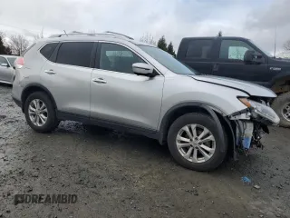 2016 Nissan Rogue S with VIN KNMAT2MVXGP628405, listed as a Copart auction lot 49005125 with 100,948 mi miles and Salvage Title. Bid and sale history available at carsss.com. Image 4.