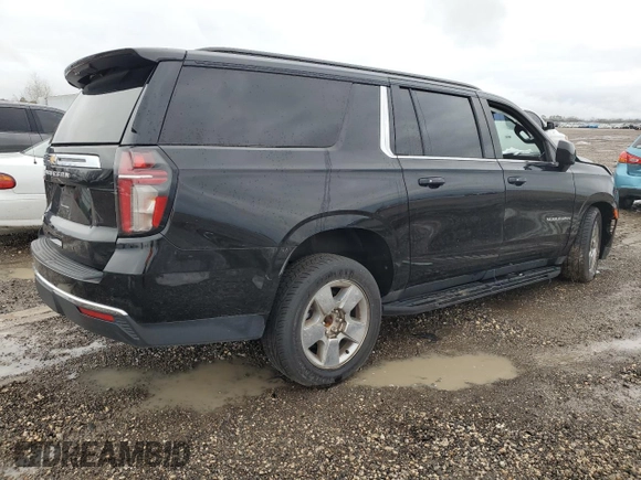 2023 Chevrolet Suburban with VIN 1GNSKAED8PR236848, listed as a Copart auction lot 45025625 with Not provided miles and Clean title. Bid and sale history available at DreamBid. Image 3.