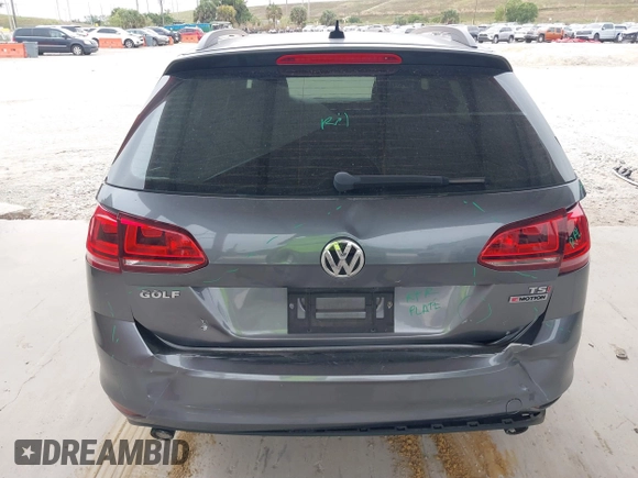 2017 Volkswagen Golf SportWagen S with VIN 3VWU17AU6HM528933, listed as a IAAI auction lot 41319147 with 66,438 mi miles. Bid and sale history available at carsss.com. Image 16.