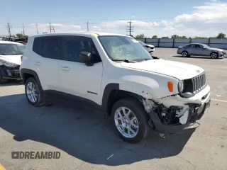 2023 Jeep Renegade Latitude with VIN ZACNJDB12PPP13886, listed as a Copart auction lot 62544405 with 4,669 mi miles and Clean title. Bid and sale history available at DreamBid. Image 4.
