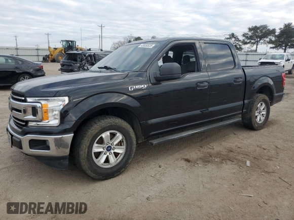 2019 Ford F-150 XL with VIN 1FTEW1C48KKC40459, listed as a Copart auction lot 43650535 with 106,767 mi miles and Salvage Title. Bid and sale history available at DreamBid. Image 1.