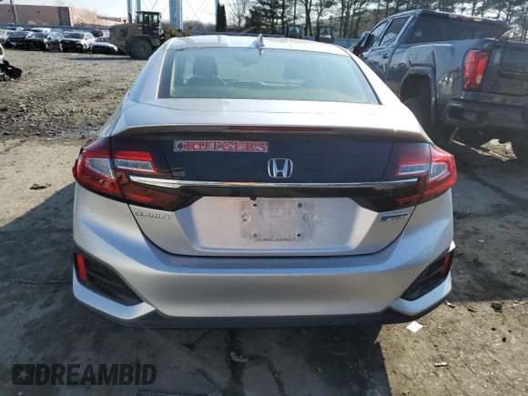 2021 Honda Clarity with VIN JHMZC5F11MC000751, listed as a Copart auction lot 87295114 with 27,792 mi miles and Salvage Title. Bid and sale history available at DreamBid. Image 6.