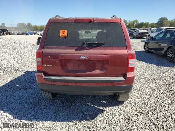 2012 Jeep Patriot Sport with VIN 1C4NJRBB4CD525453, listed as a Copart auction lot 45177195 with 0 mi miles and Salvage Title. Bid and sale history available at carsss.com. Image 6.