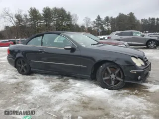 2006 Mercedes-Benz CLK-Class 5.0L with VIN WDBTK75G66T057685, listed as a Copart auction lot 43853295 with 0 mi miles and Clean Title. Bid and sale history available at carsss.com. Image 4.