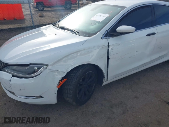 2016 Chrysler 200 Limited with VIN 1C3CCCAB8GN164345, listed as a IAAI auction lot 41753168 with 152,720 mi miles. Bid and sale history available at carsss.com. Image 6.