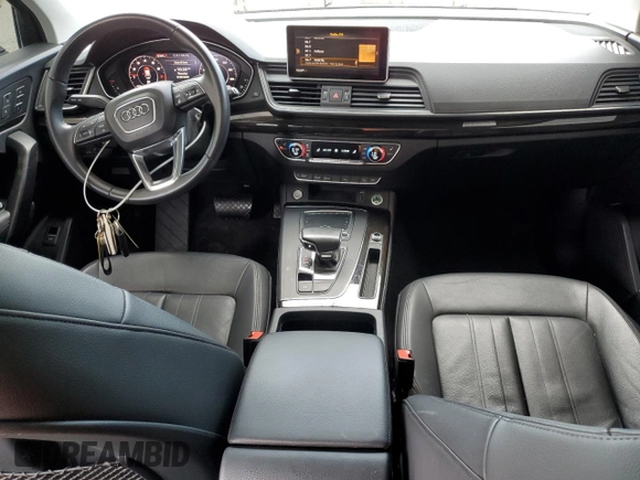 2019 Audi Q5 Premium Plus with VIN WA1BNAFY1K2017808, listed as a Copart auction lot 59008895 with 86,084 mi miles and Salvage title. Bid and sale history available at DreamBid. Image 8.