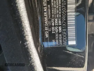 2009 Mercedes-Benz C 300 Sport with VIN WDDGF81X79R050707, listed as a Copart auction lot 57755795 with 90,058 mi miles and Salvage title. Bid and sale history available at DreamBid. Image 12.
