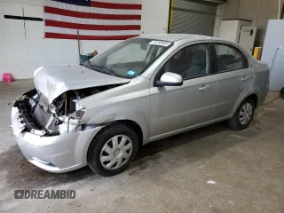 2011 Chevrolet Aveo 1LT with VIN KL1TD5DE2BB230142, listed as a Copart auction lot 57293695 with Not provided miles and Salvage title. Bid and sale history available at DreamBid. Image 1.