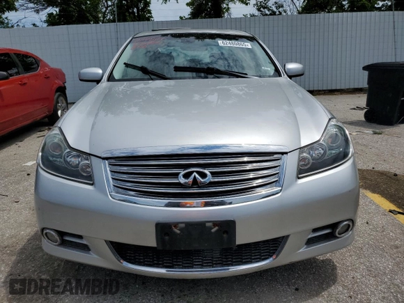2008 Infiniti M with VIN JNKAY01F98M656586, listed as a Copart auction lot 62480865 with Not provided miles and Salvage title. Bid and sale history available at DreamBid. Image 5.