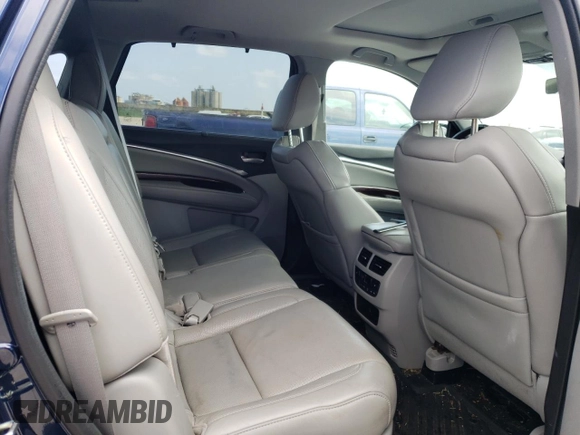 2016 Acura MDX w/Advance with VIN 5FRYD4H90GB017389, listed as a Copart auction lot 51211585 with 0 mi miles and Salvage Title. Bid and sale history available at carsss.com. Image 11.