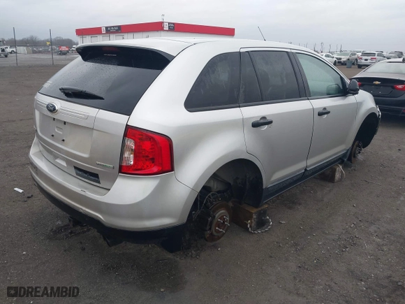 2013 Ford Edge SE with VIN 2FMDK3G98DBB46289, listed as a IAAI auction lot 41701442 with 189,051 mi miles. Bid and sale history available at carsss.com. Image 4.