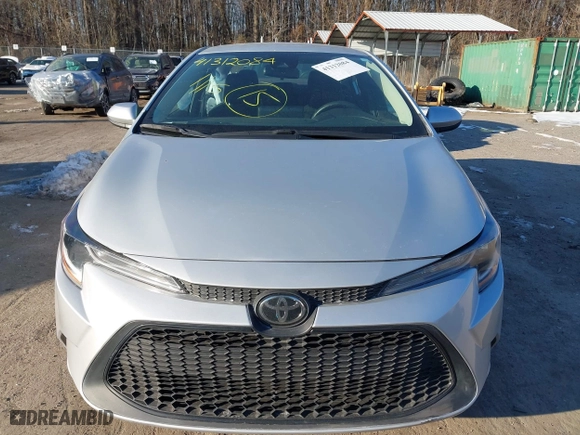 2022 Toyota Corolla LE with VIN 5YFEPMAE3NP325550, listed as a IAAI auction lot 41312084 with 56,578 mi miles. Bid and sale history available at carsss.com. Image 12.