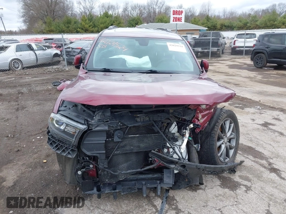 2018 Dodge Durango GT with VIN 1C4RDJDG1JC101816, listed as a IAAI auction lot 42029524 with 51,189 mi miles and . Bid and sale history available at DreamBid. Image 13.