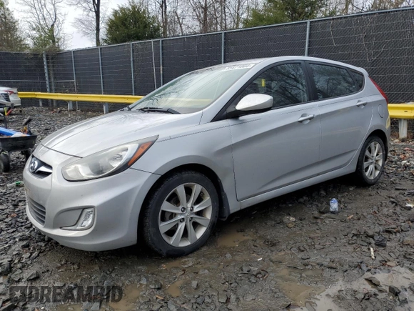 2012 Hyundai Accent SE with VIN KMHCU5AE8CU041123, listed as a Copart auction lot 42913995 with 130,141 mi miles and Non Repairable. Bid and sale history available at carsss.com. Image 1.
