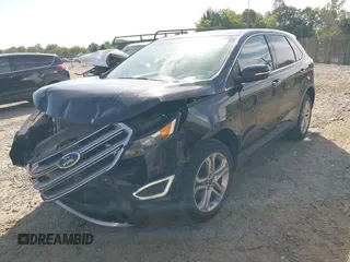 2017 Ford Edge Titanium z VIN 2FMPK4K9XHBB89970, wystawiony jako IAAI lot #42234295 z przebiegiem 100 403 mil mil oraz . Historia ofert i sprzedaży dostępna na DreamBid. Obrazek 17.