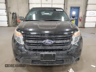 2014 Ford Utility Police Interceptor with VIN 1FM5K8AR2EGA23432, listed as a Copart auction lot 84722354 with 0 mi miles and Salvage Title. Bid and sale history available at carsss.com. Image 5.