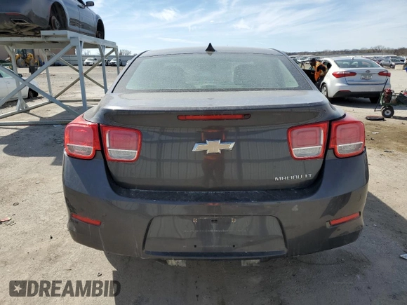 2013 Chevrolet Malibu LT with VIN 1G11C5SA0DF315858, listed as a Copart auction lot 50637575 with 127,056 mi miles and Salvage Title. Bid and sale history available at DreamBid. Image 6.