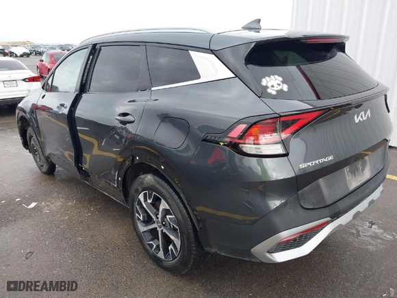 2024 Kia Sportage EX with VIN 5XYK3CDF2RG159304, listed as a IAAI auction lot 41108751 with 34,782 mi miles. Bid and sale history available at carsss.com. Image 3.