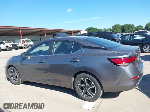 2025 Nissan Sentra SV with VIN 3N1AB8CV3SY304407, listed as a IAAI auction lot 42218704 with 8,854 mi miles and . Bid and sale history available at DreamBid. Image 14.