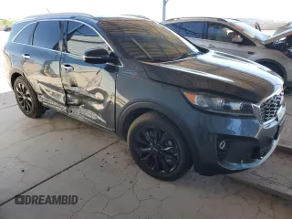 2020 Kia Sorento EX with VIN 5XYPH4A5XLG670632, listed as a Copart auction lot 57707785 with 70,195 mi miles and Salvage title. Bid and sale history available at DreamBid. Image 4.