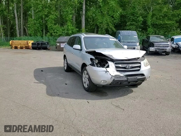 2007 Hyundai Santa Fe SE with VIN 5NMSH73E37H057885, listed as a Copart auction lot 58578085 with 163,690 mi miles and Salvage title. Bid and sale history available at DreamBid. Image 15.
