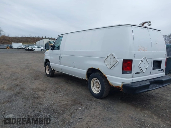 2010 Ford Econoline Cargo Commercial with VIN 1FTNE1EW3ADA90748, listed as a IAAI auction lot 41962442 with 225,894 mi miles and . Bid and sale history available at carsss.com. Image 3.