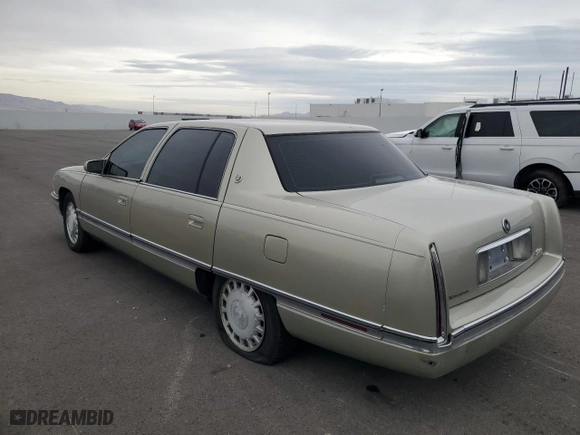 1996 Cadillac DeVille with VIN 1G6KD52Y6TU236679, listed as a Copart auction lot 43373105 with 96,240 mi miles and Salvage Title. Bid and sale history available at carsss.com. Image 2.
