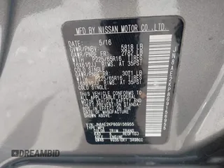 2016 Nissan Quest SL with VIN JN8AE2KP8G9156955, listed as a IAAI auction lot 41935685 with 114,981 mi miles and . Bid and sale history available at DreamBid. Image 9.