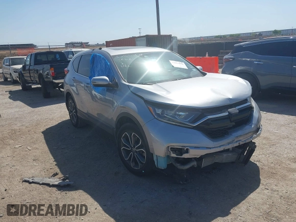 2021 Honda CR-V EX-L z VIN 2HKRW1H87MH425634, wystawiony jako IAAI lot #42013698 z przebiegiem 47 044 mil mil oraz . Historia ofert i sprzedaży dostępna na DreamBid. Obrazek 1.