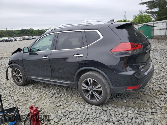 2017 Nissan Rogue SL with VIN 5N1AT2MV2HC857035, listed as a Copart auction lot 62498895 with 88,385 mi miles and Salvage title. Bid and sale history available at DreamBid. Image 2.