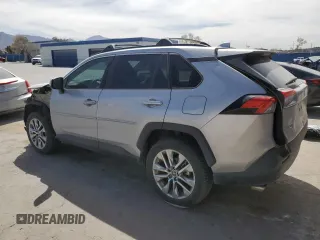 2020 Toyota RAV4 XLE Premium with VIN 2T3C1RFV9LC036563, listed as a Copart auction lot 50310165 with 79,738 mi miles and Salvage Title. Bid and sale history available at carsss.com. Image 2.