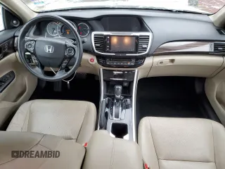2017 Honda Accord Touring with VIN 1HGCR3F91HA009968, listed as a Copart auction lot 55858414 with 133,083 mi miles and Salvage title. Bid and sale history available at DreamBid. Image 8.