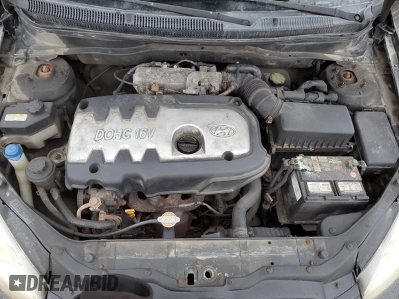 2008 Hyundai Accent Man L with VIN KMHCN35C18U057200, listed as a Copart auction lot 85137044 with 259,088 mi miles and Salvage Title. Bid and sale history available at carsss.com. Image 11.