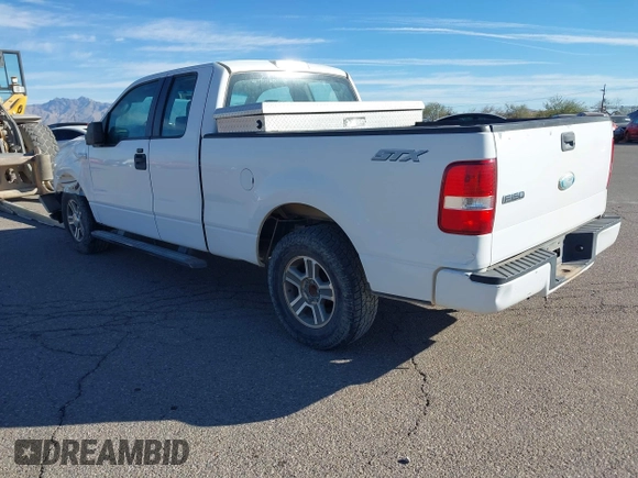 2008 Ford F-150 STX with VIN 1FTRX12W28KF03006, listed as a IAAI auction lot 41334308 with 207,679 mi miles and . Bid and sale history available at carsss.com. Image 3.