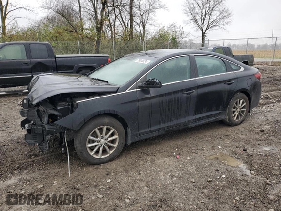 2018 Hyundai Sonata SE with VIN 5NPE24AF6JH662101, listed as a Copart auction lot 79994034 with 182,303 mi miles and Salvage Title. Bid and sale history available at carsss.com. Image 1.