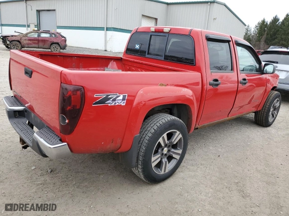 2005 Chevrolet Colorado 1SC LS Z85 with VIN 1GCDT136958180473, listed as a Copart auction lot 50962045 with 153,471 mi miles and Salvage Title. Bid and sale history available at carsss.com. Image 3.