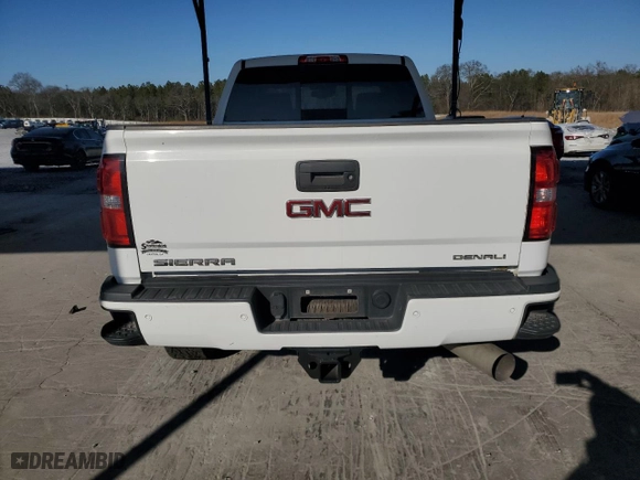 2017 GMC Sierra 2500HD Denali with VIN 1GT12UEY6HF249951, listed as a Copart auction lot 41397235 with 99,713 mi miles and Salvage Title. Bid and sale history available at carsss.com. Image 6.
