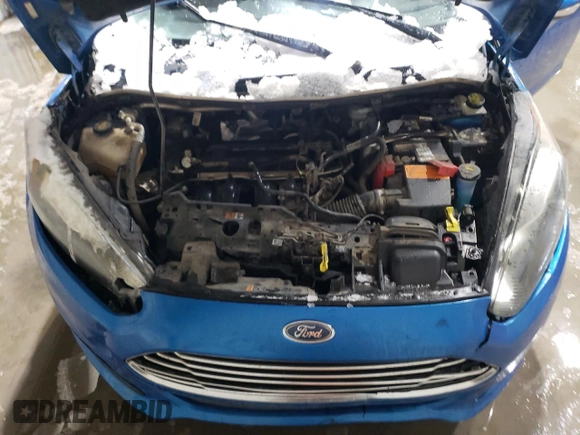 2016 Ford Fiesta SE with VIN 3FADP4EJ2GM108056, listed as a Copart auction lot 45015145 with 123,418 mi miles and Salvage Title. Bid and sale history available at DreamBid. Image 13.