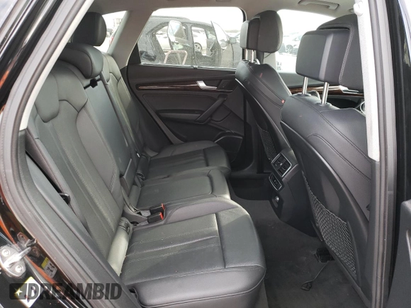 2018 Audi Q5 Premium Plus with VIN WA1BNAFY2J2137003, listed as a Copart auction lot 37217023 with 54,105 mi miles. Bid and sale history available at carsss.com. Image 11.