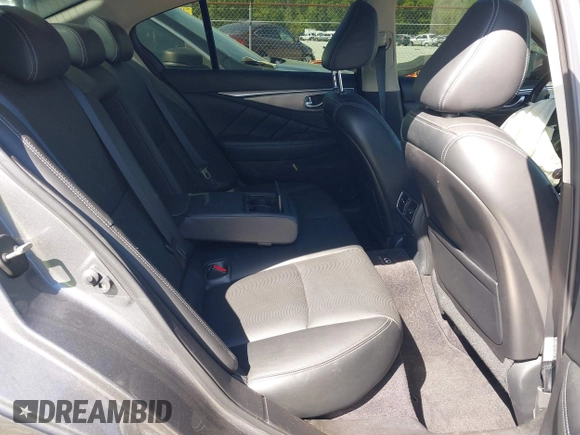 2014 Infiniti Q50 Premium z VIN JN1BV7AR0EM700278, wystawiony jako IAAI lot #42043943 z przebiegiem 107 369 mil mil oraz . Historia ofert i sprzedaży dostępna na DreamBid. Obrazek 8.